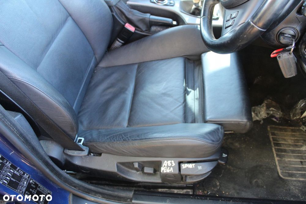 FOTEL PRZÓD PRAWY BMW E60 E61 M PAKIET LIFT LCI - 2