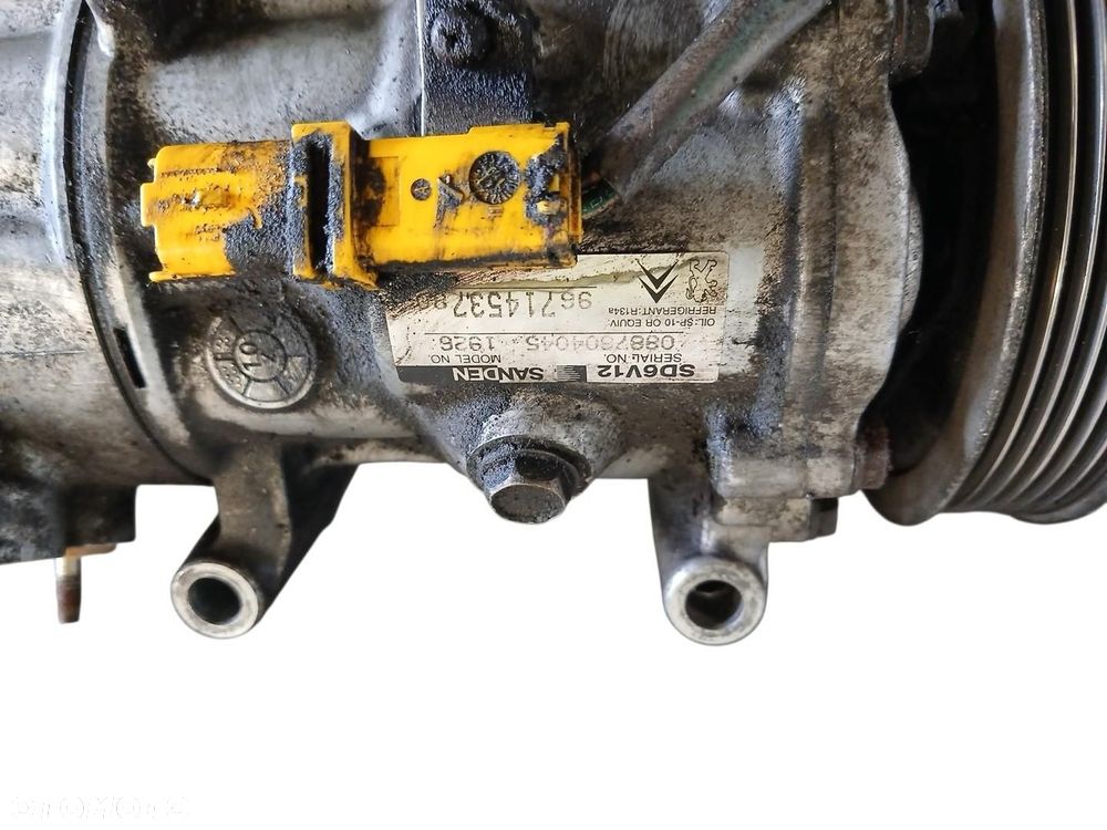 SPRĘŻARKA KLIMATYZACJI CITROEN XSARA PICASSO 1.6 9671453780 SD6V12 - 3