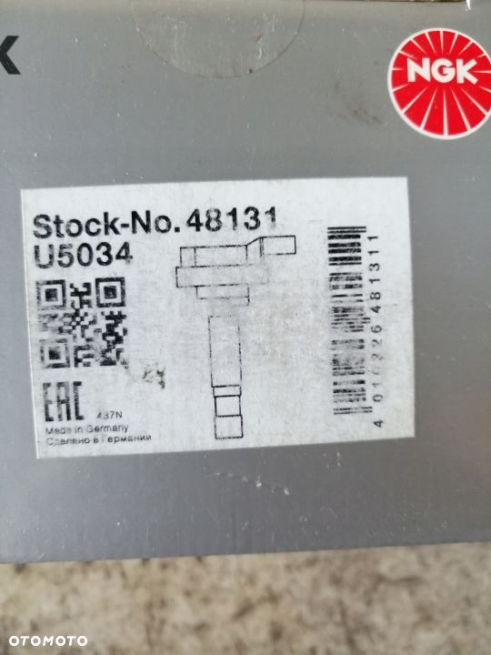 Cewka zapłonowa MERCEDES W203 W211 2.0 NGK U5034 - 2