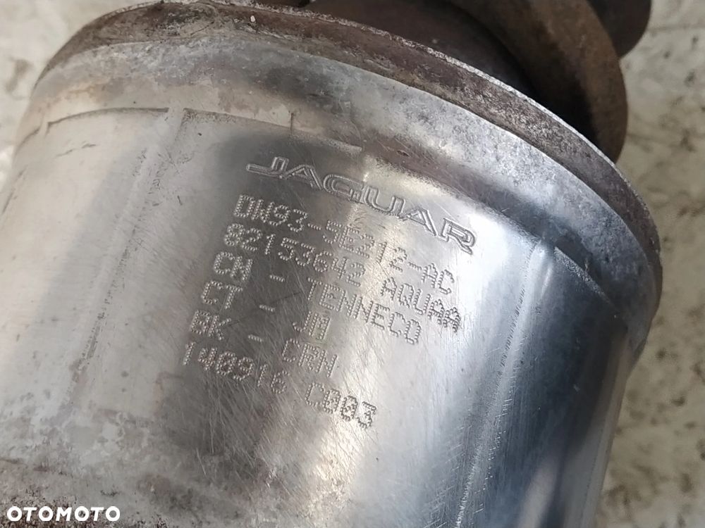 JAGUAR XJR XJ-R X351 5.0 SC KATALIZATOR RURA FILTR  SONDA LEWA PRAWA KOMPLET ORYGINAŁ - 13