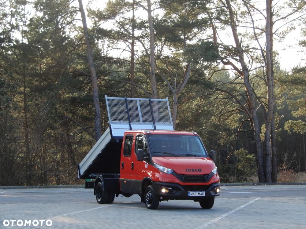 Iveco DAILY 35C16 Brygadowy Dubel Doka + Wywrotka Renomowanej Firmy RomCar Wywrot Kiper x 3 Skrzynia 3004 mm Blokada Mostu Rozstaw Osi 3750 mm HAK 3500 Stan 6-Cio Osobowy + 755 Kg Ładowność Auta Jak NOWY POLECAM - 2