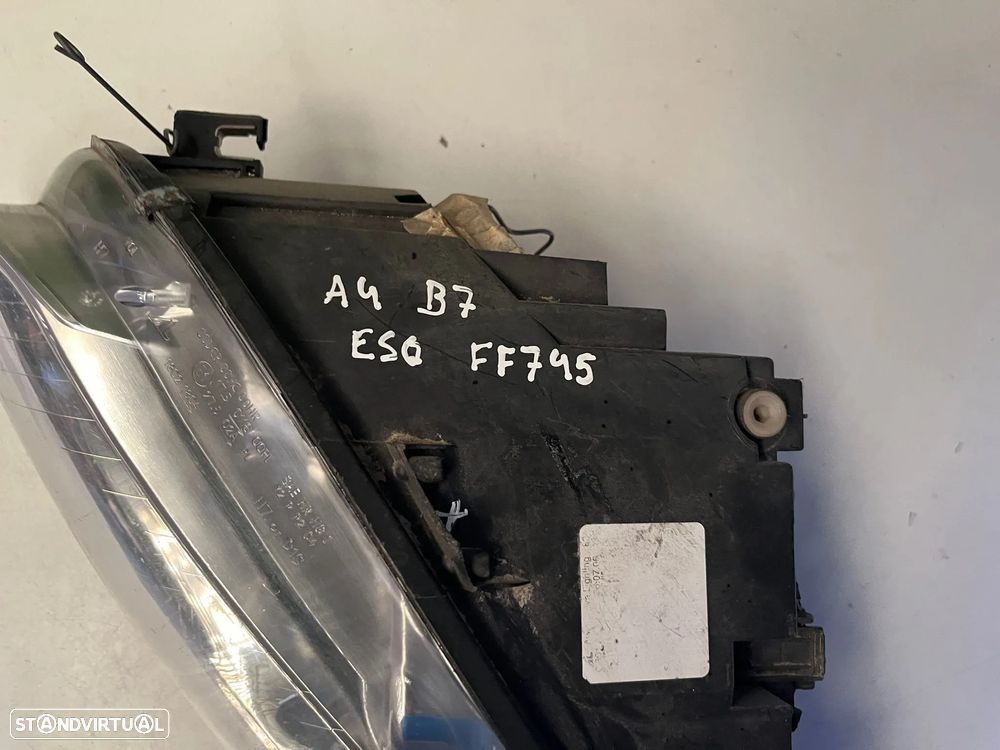 AUDI A4 B7 FAROL ESQUERDO - FF745 - 5