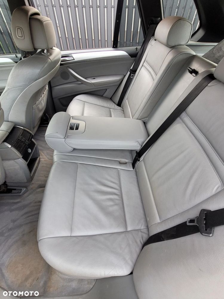KANAPA TYŁ TYLNA BMW X5 E70 SZARA SKÓRA C44 - 4