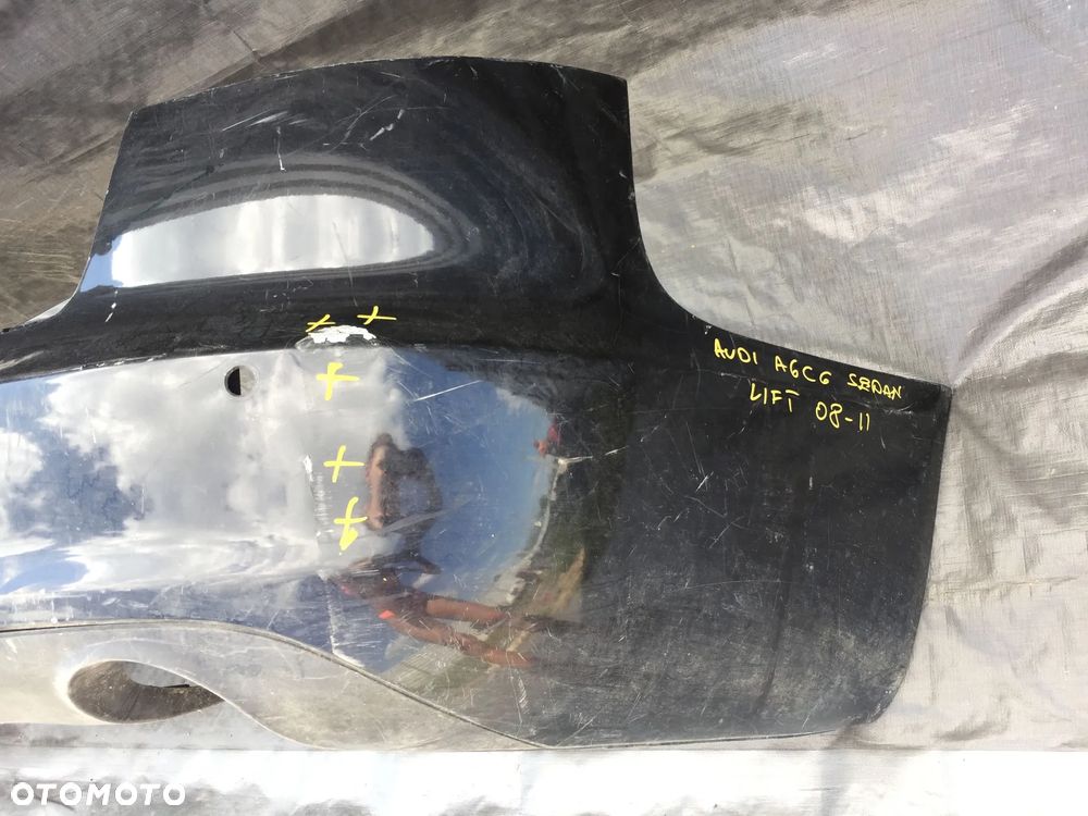 AUDI A6 C6 SEDAN LIFT 2008-2011 ZDERZAK TYLNY TYŁ - 4