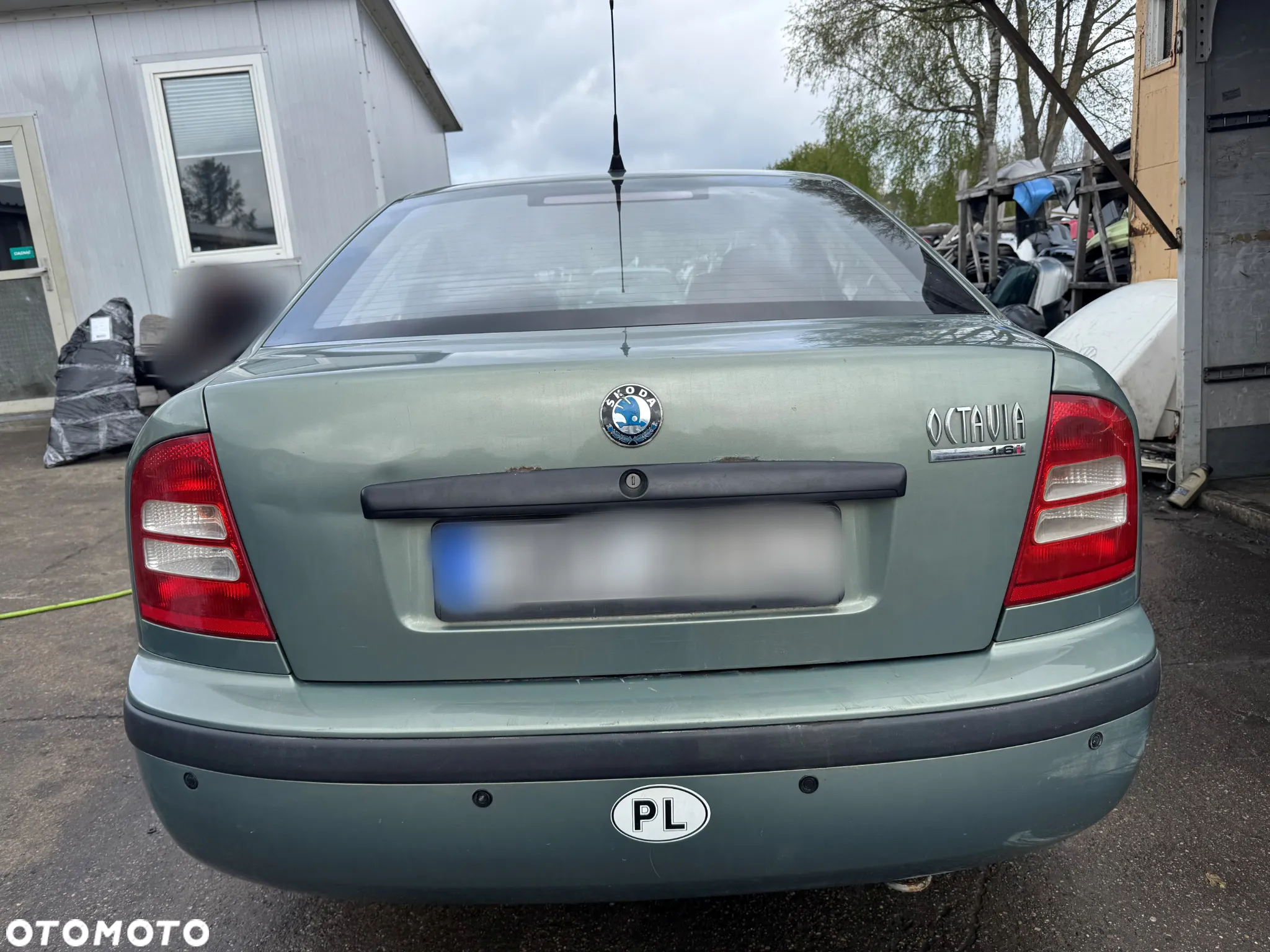 SKODA OCTAVIA I LIFT 1.6 MPI 102KM 75kW BFQ NIEBIESKI SEDAN NA CZĘŚCI - 5
