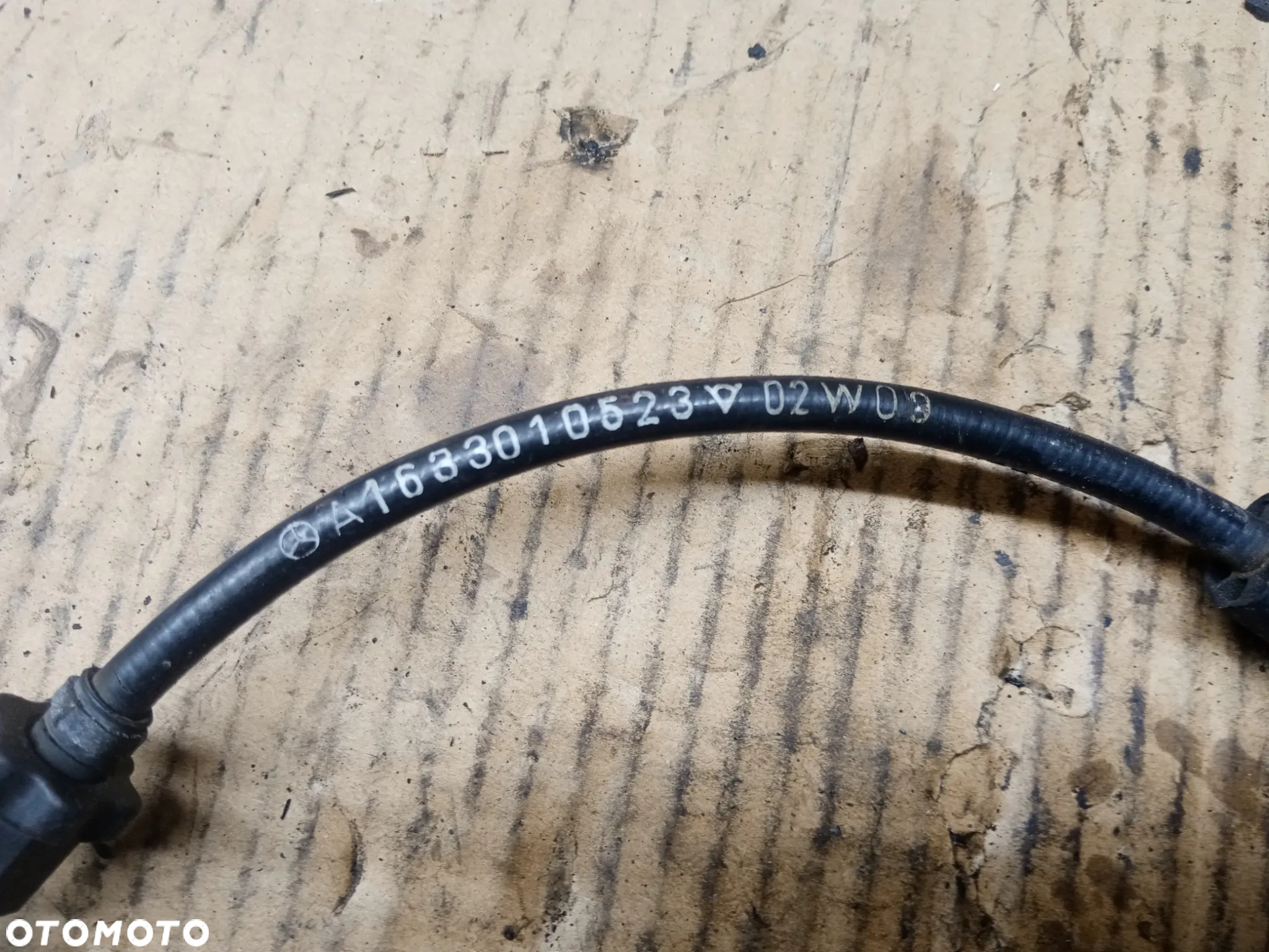 Linka gazu cięgno Oryginał !!! Mercedes ML W163 2.7 CDI A1633010523 - 3