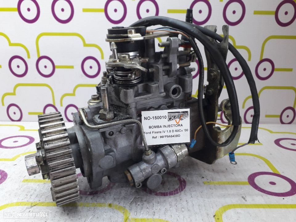 Bomba Injectora Ford Fiesta IV 1.8 D 60Cv de 2000 - Ref : 96FF9A543BD - NO150010 - 1