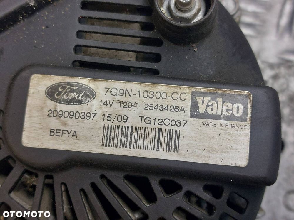 ALTERNATOR FORD FIESTA MK6 MK7 1.25 16V 7G9N-10300-CC - 4