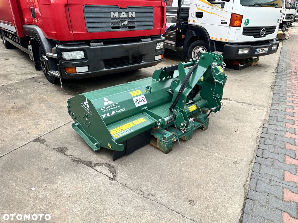 Mulczer OMAT TLP-170 Kosiarka Bijakowa młotki 1.7kg - 1