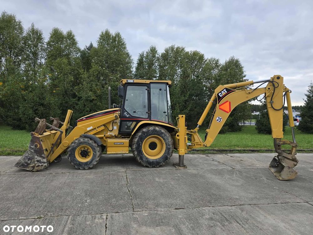 Caterpillar 428C 4x4 95KM SALON PL KROKODYL TELESKOP - 2