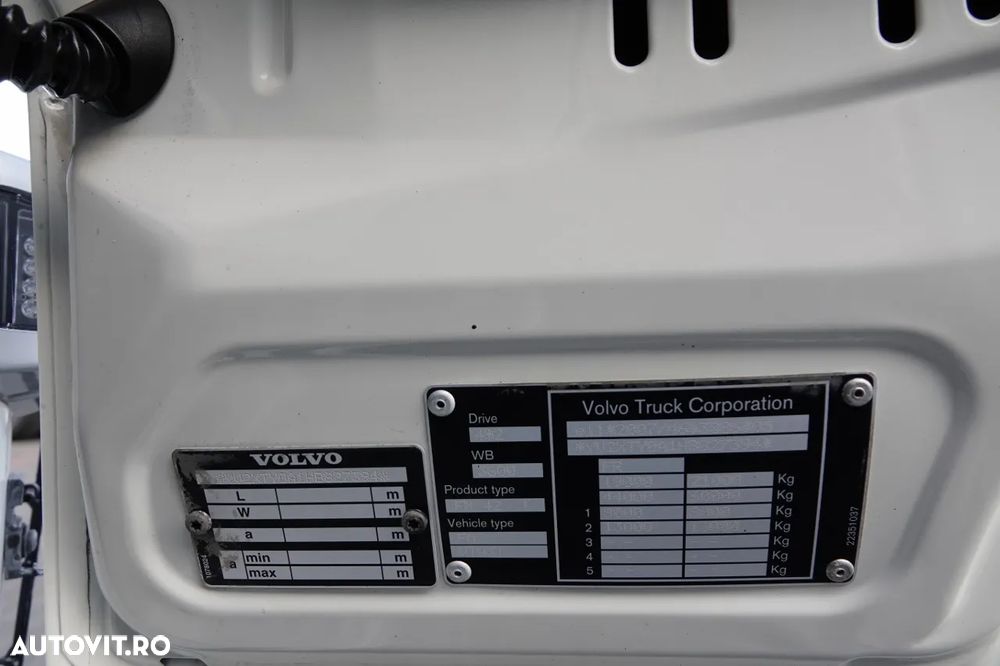 Volvo FM 460 / CABĂ JOSĂ / CONTRACTUL DE SERVICE POSTĂ / EURO 6 - 35