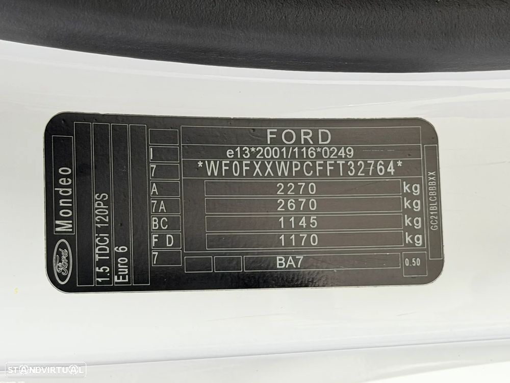 Ford Mondeo SW 1.5 TDCi Titanium - 46