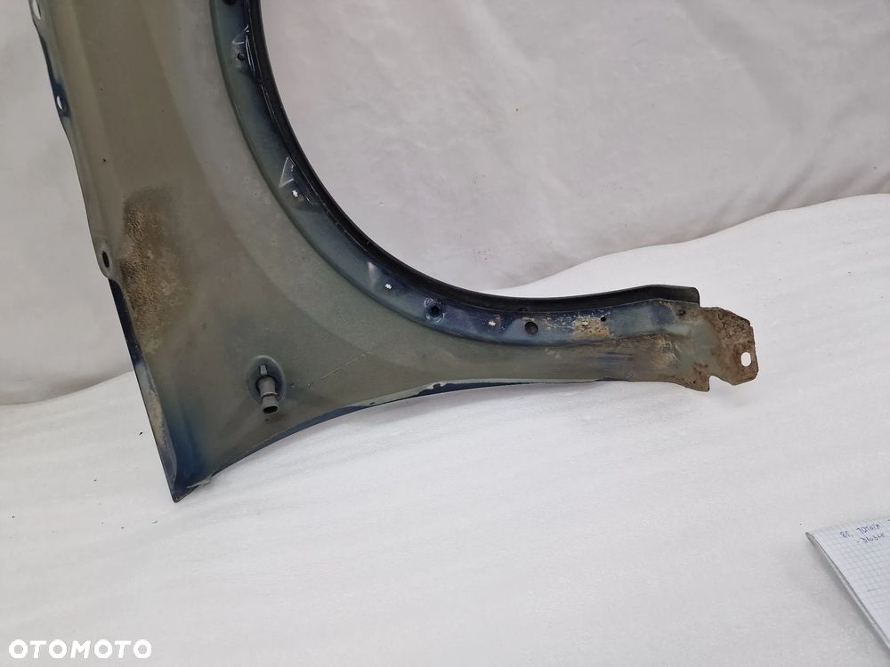 OPEL CORSA C 03- LEWY BŁOTNIK PRZEDNI PRZÓD , KOLOR GRANATOWY NIE METALIK , NR AUKCJI BŁ82 - 15