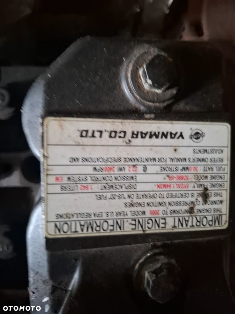 Silnik yanmar kubota perkins