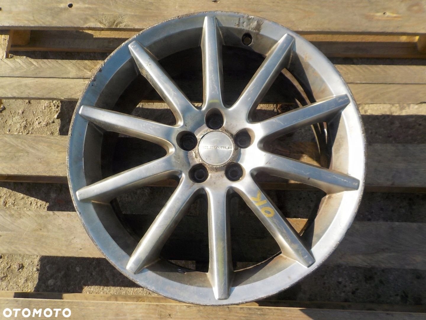 SUBARU LEGACY IV FELGA ALUMINIOWA R18 5x100 ET55 - 1