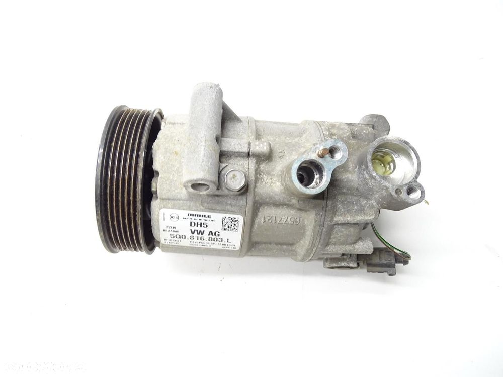 SPRĘŻARKA KOMPRESOR KLIMATYZACJI 5Q0816803L SKODA OCTAVIA III LIFT 1.5 TSI - 2