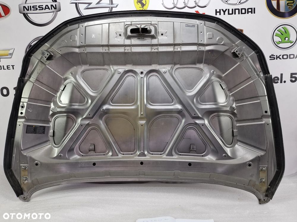 NISSAN NAVARA NP300 D23 15- MASKA + KOMPLET WEWNĘTRZNYCH USZCZELEK OD SPODU MASKI , NR AUKCJI NM14 - 17