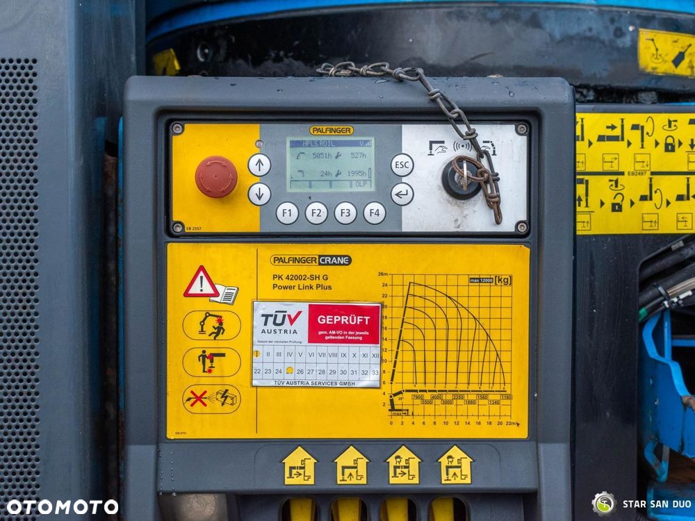 MAN TGS 26.480 6x6H PALFINGER PK 42002 SH HDS Żuraw Wciągarka - 23