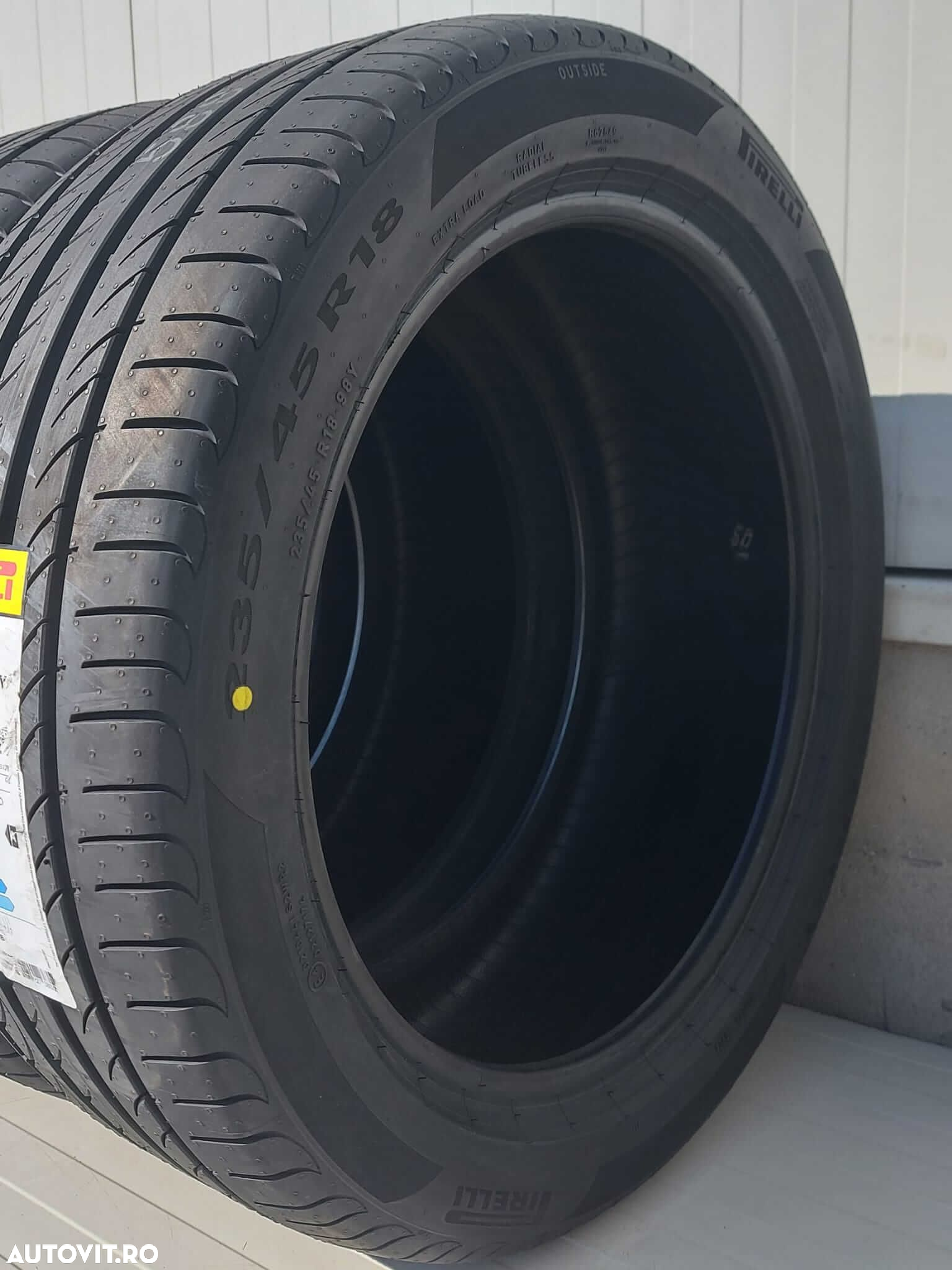 235/45 R18 98Y PIRELLI PowerGy Anvelope de vară , protecție jantă - 2