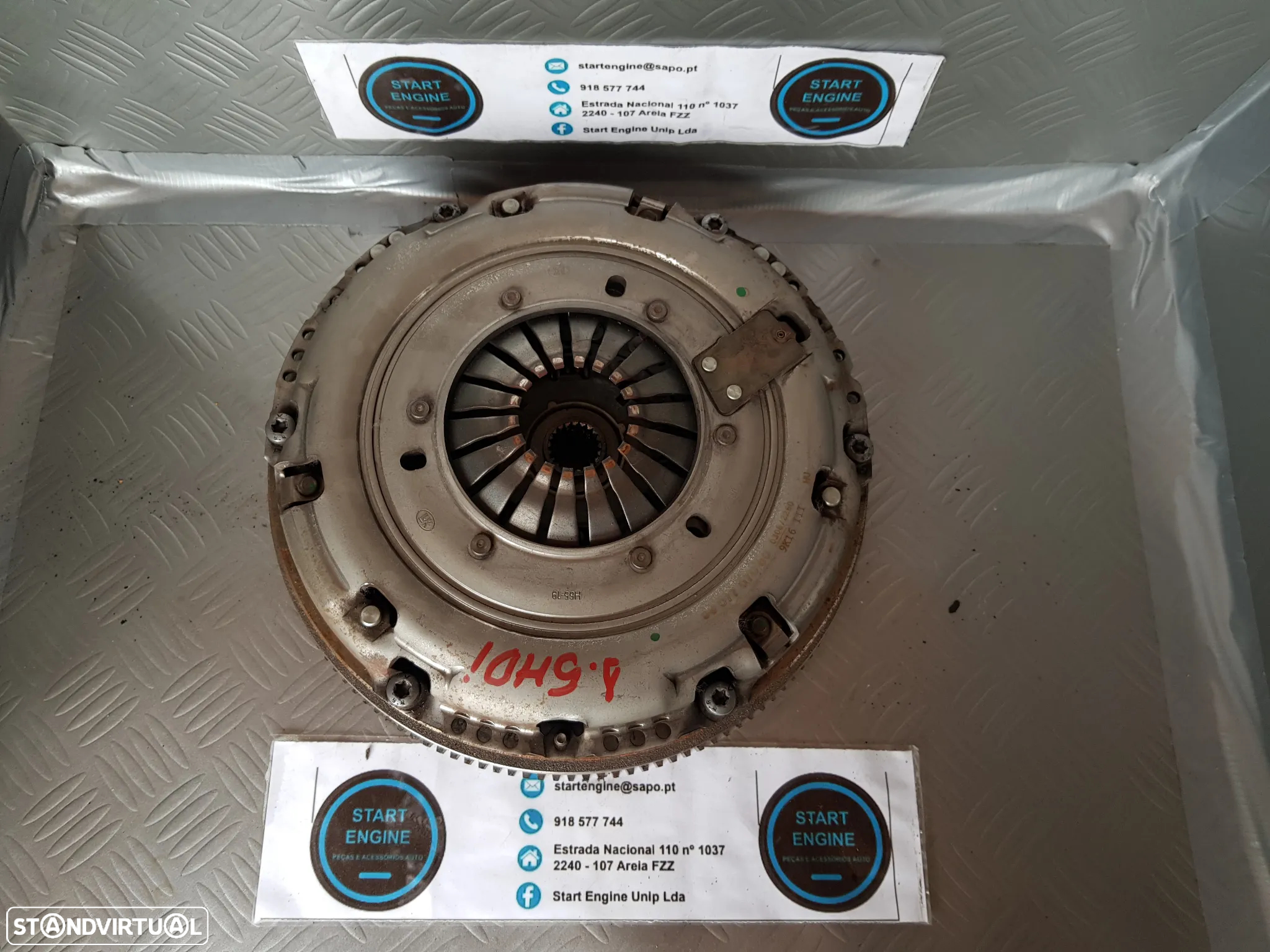 Volante Motor Bi Massa Peugeot Citroen 1.5 HDI - 9
