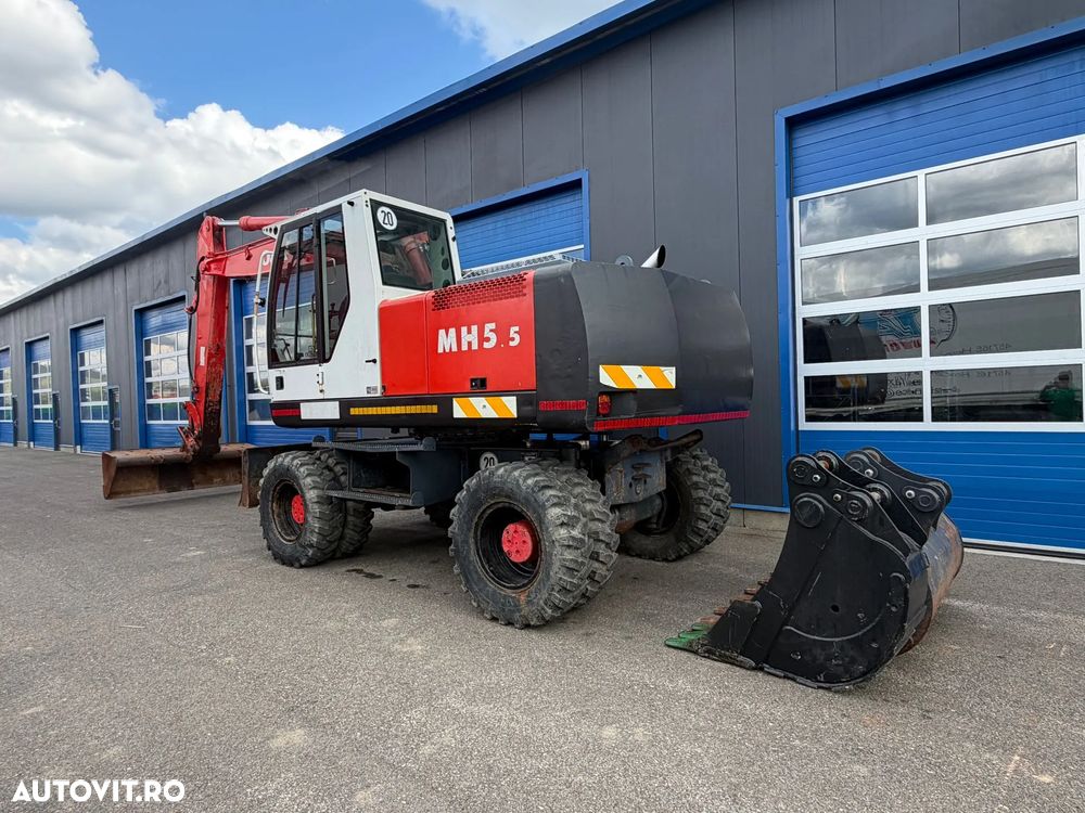 O & K Excavator pe roți O&K MH 5.5 – 20T - 4