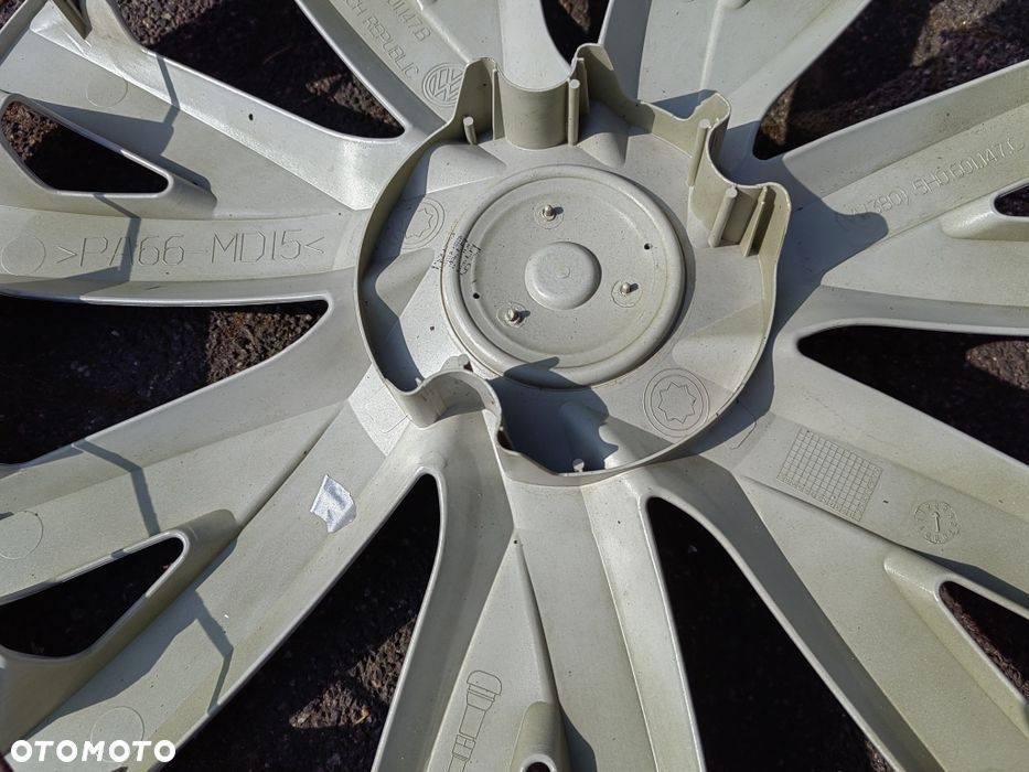 VW Kołpaki 16" ORG Golf Passat Caddy Touran Tiguan Sharan KOMPLET - 12