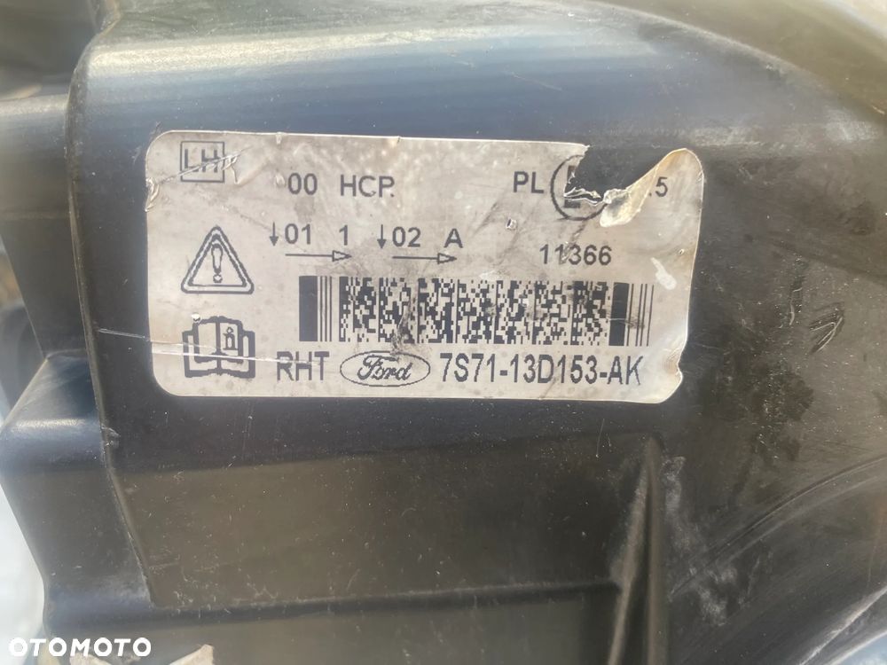 lampy mondeo mk4 mkIV soczewki przed liftem komplet EU całe - 4
