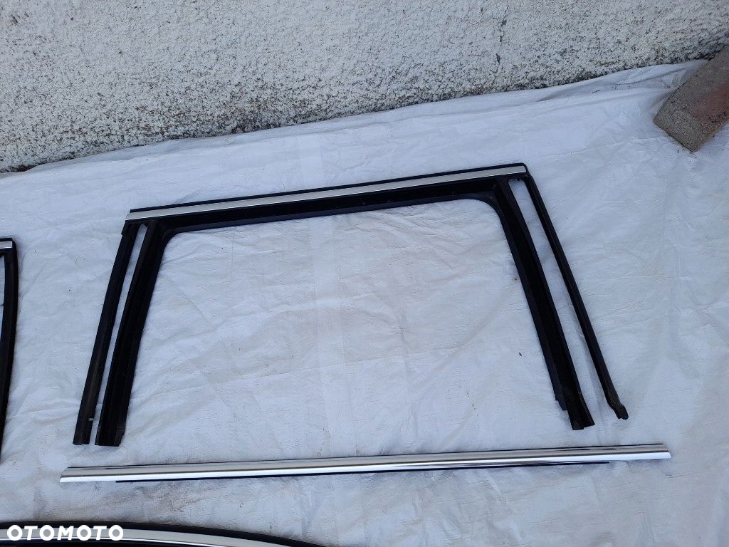 VW PASSAT B7 2011r KOMBI LC9X PAKIET CHROM SZYBA LISTWA DRZWI USZCZELKA TOP - 9