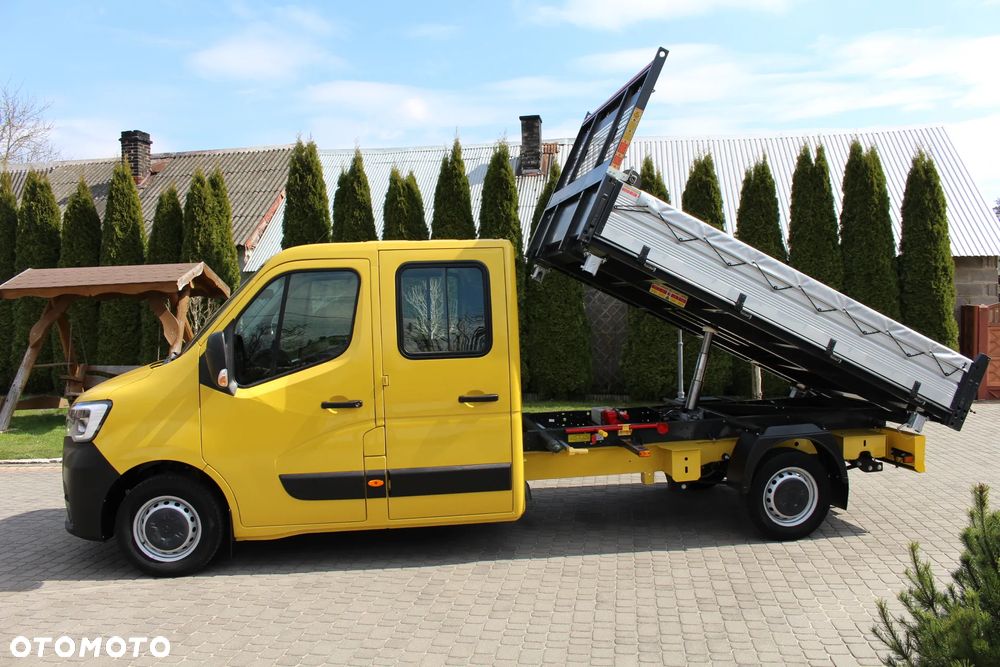 Renault MASTER / MOVANO / BRYGADÓWKA / DOKA / WYWROTKA / 6 OSÓB / POLSKI SALON / NISKI PRZEBIEG / - 7