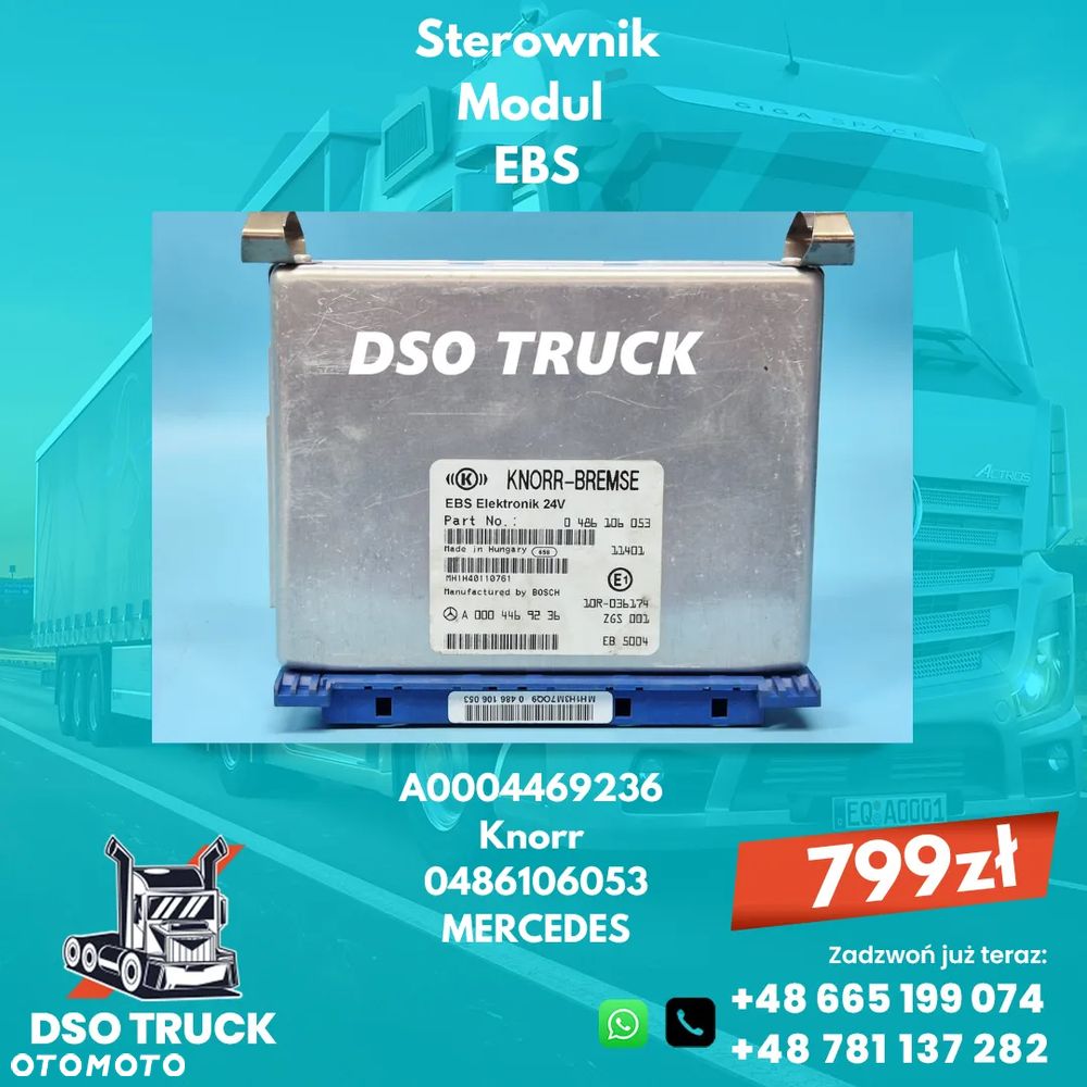 A0004469236 0486106053 Sterownik Modul EBS MERCEDES - 1