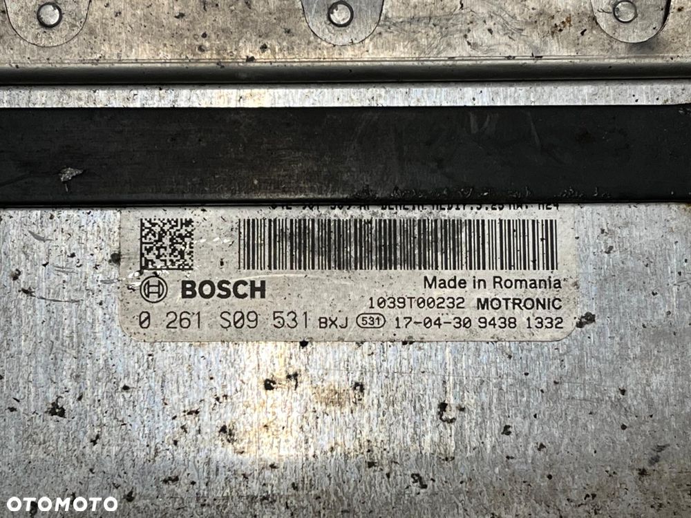 Sterownik silnika BOSCH 0261S09531 Skoda Fabia Seat Ibiza VW Polo 1.2 6V - 2