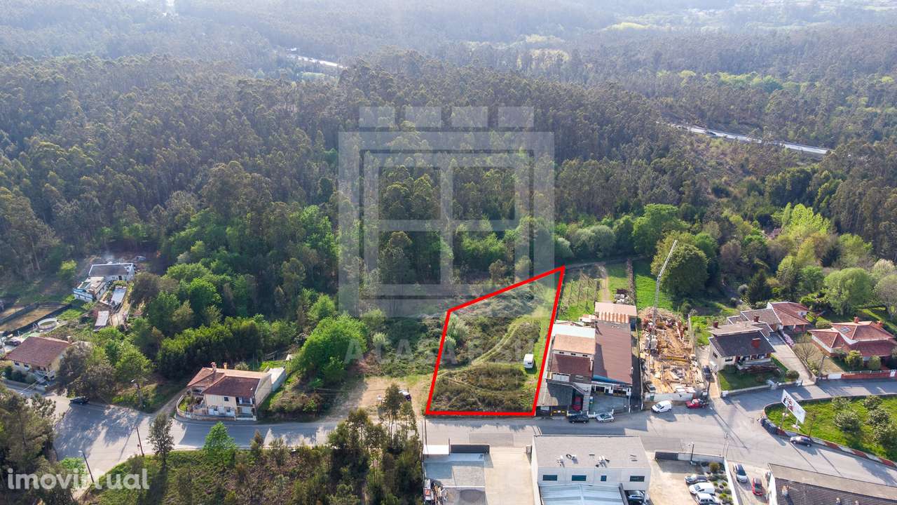 Terreno para construção com 2 800m2 em Milheiros de Poiares, SMF - Grande imagem: 4/15