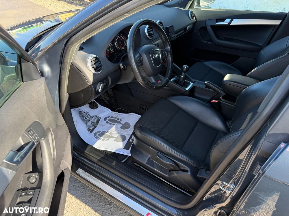 Audi A3 2.0 TDI ack S line Sportpaket plus - 12