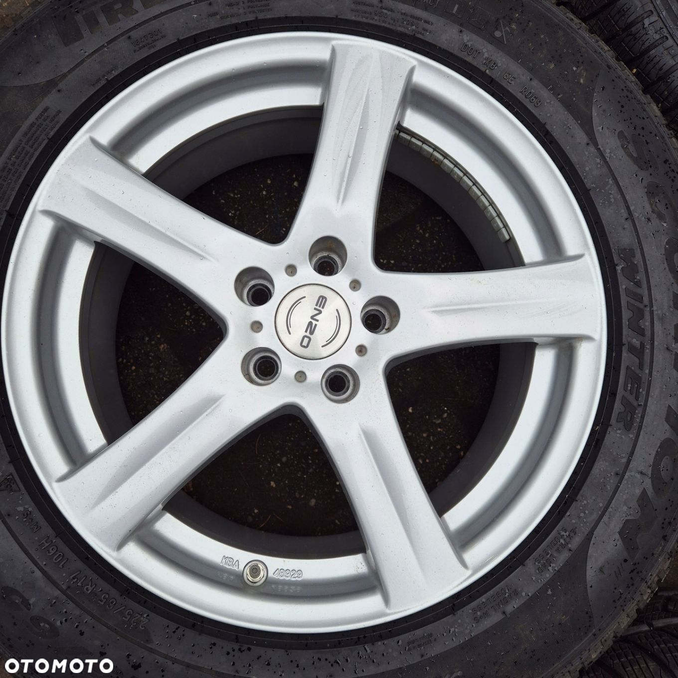 ZIMA KOŁA 17 FORD KUGA EVOQUE FREELANDER 225/65 R17 5x108 CZUJNIKI - 3