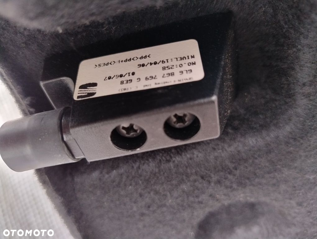 Seat Ibiza 3 III 02-09 3D półka bagażnika tył ciemna wysyłka - 8