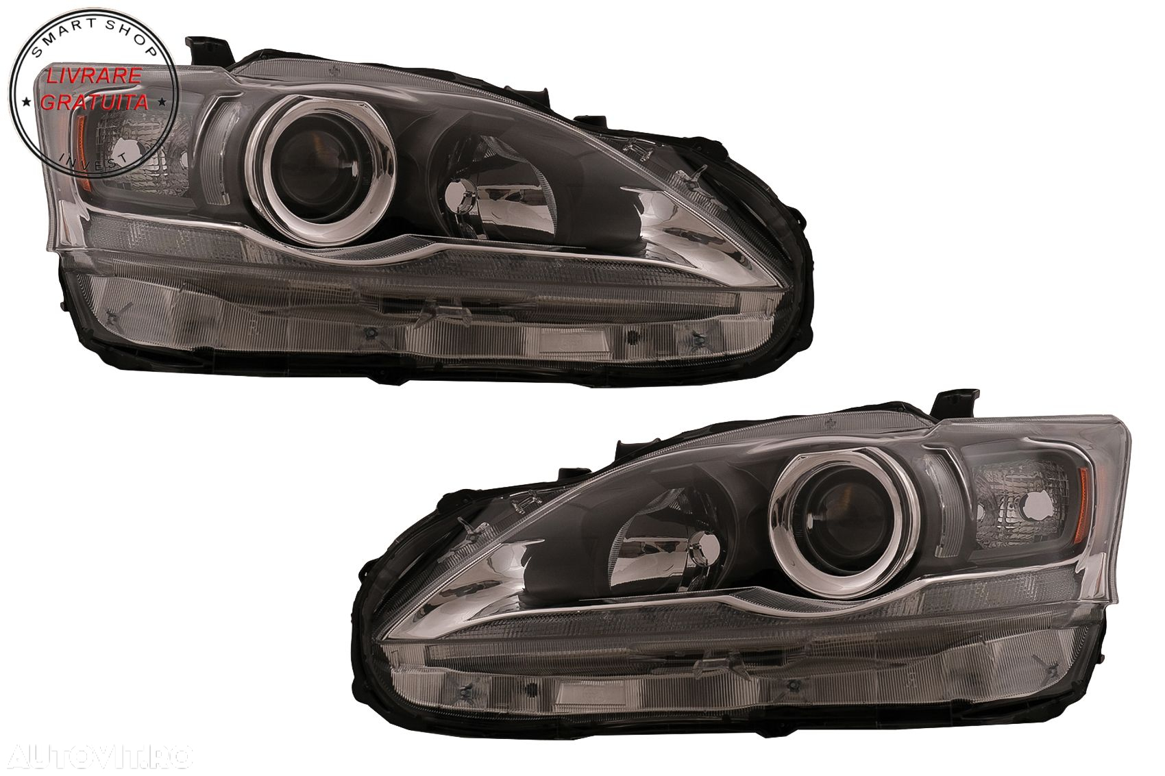 Faruri Halogen Lexus CT ZWA10 (2010-2016) Negru- livrare gratuita - 7