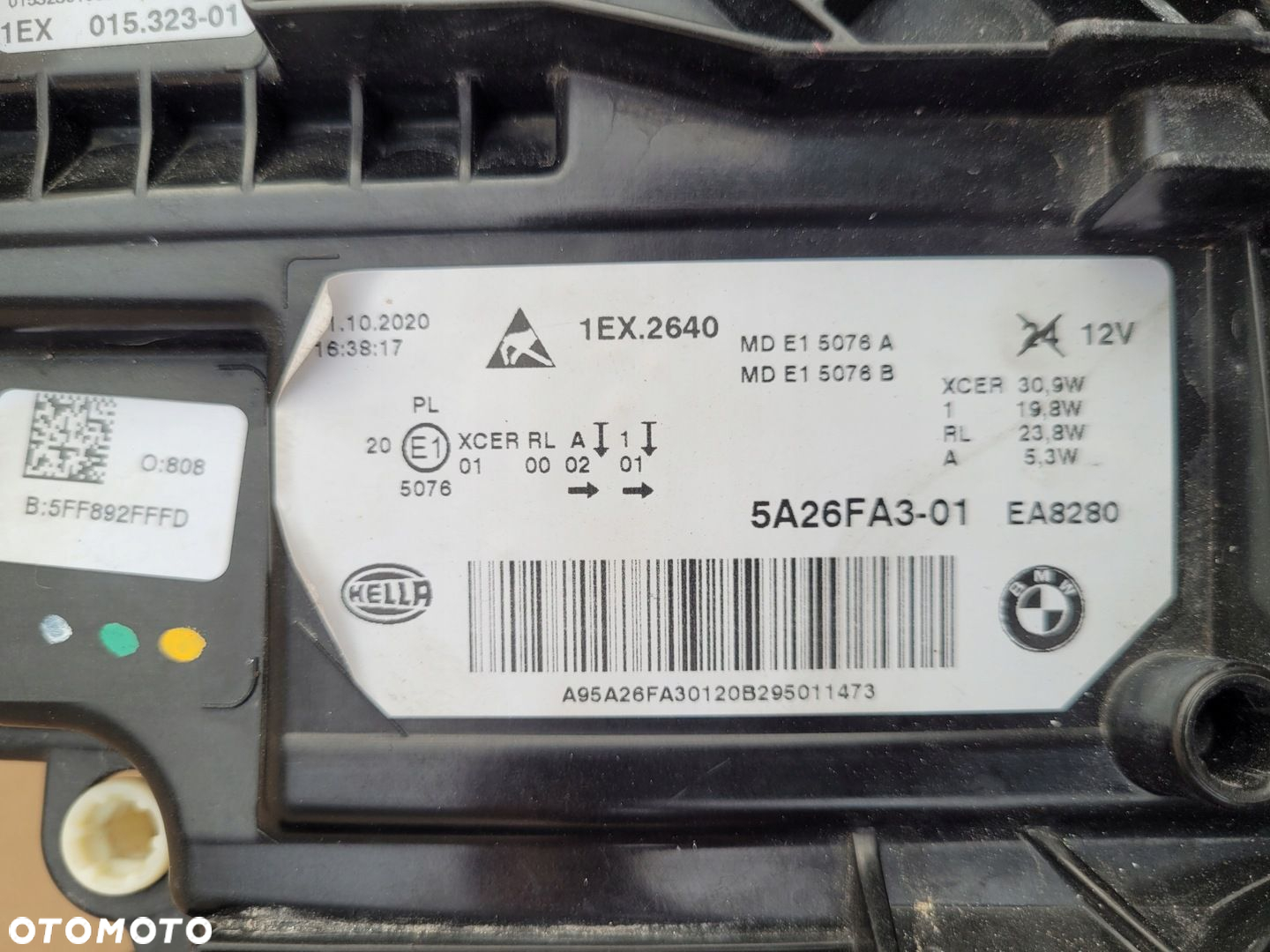 Bmw 5 G30 lift lampa przod lewa full led idealna - 5