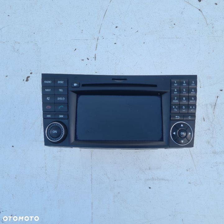 RADIO NAWIGACJA COMAND KARTA SD DYSK MERCEDES CLS W219 E W211 LIFT 2199001100 NAVI - 1