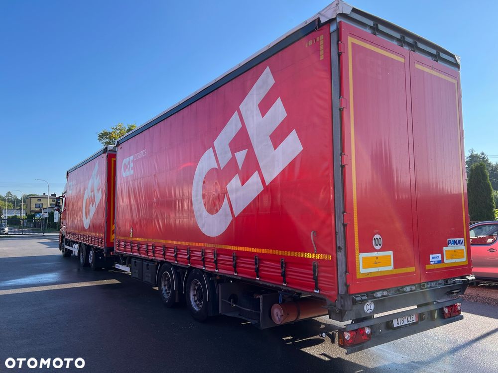 Mercedes-Benz ACTROS  MP5 euro6 6x2 jumbo zestaw  38 palet 120m - 8