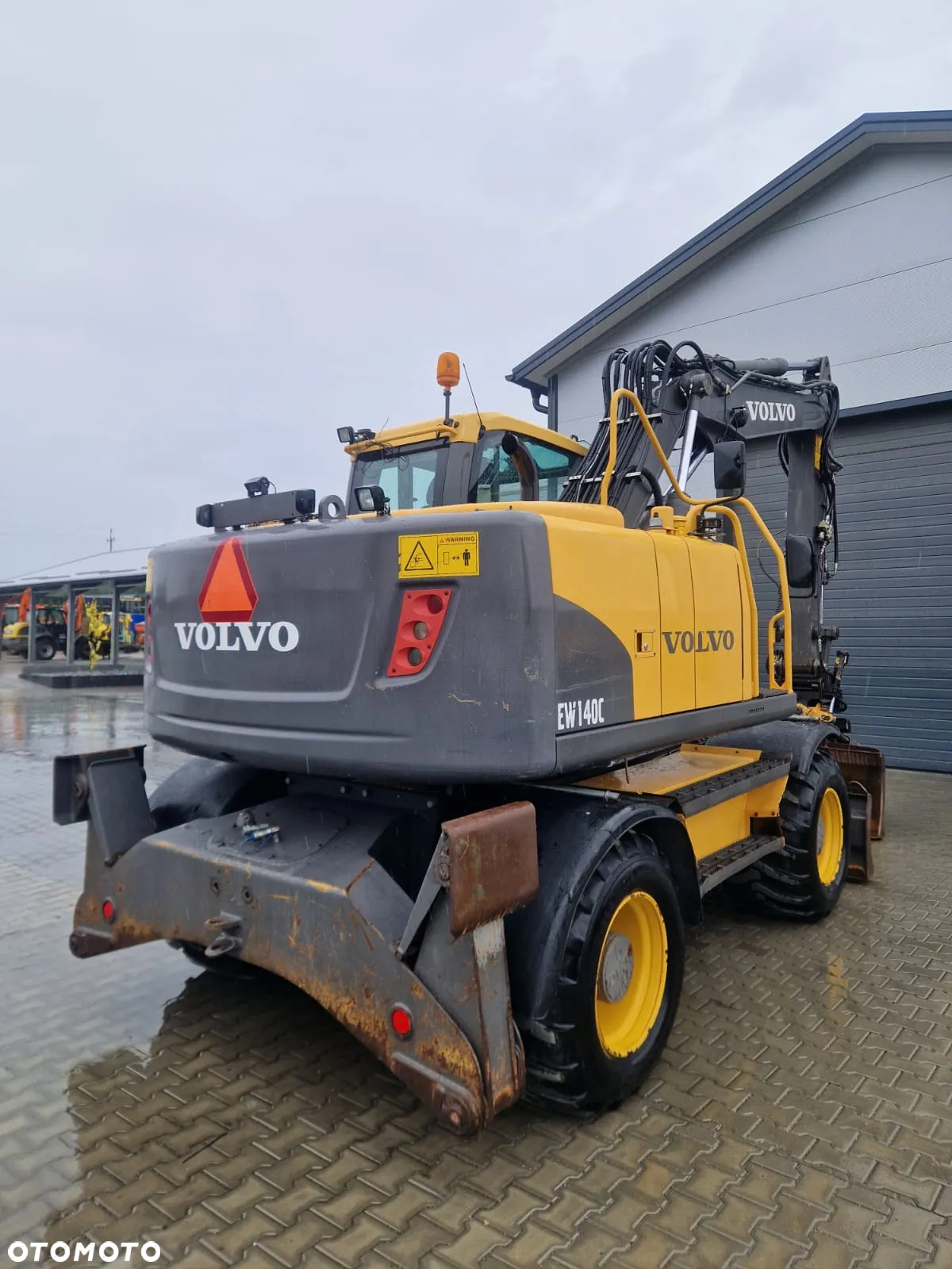 Volvo EW140C Rotator PODPORY 160 180 - 4