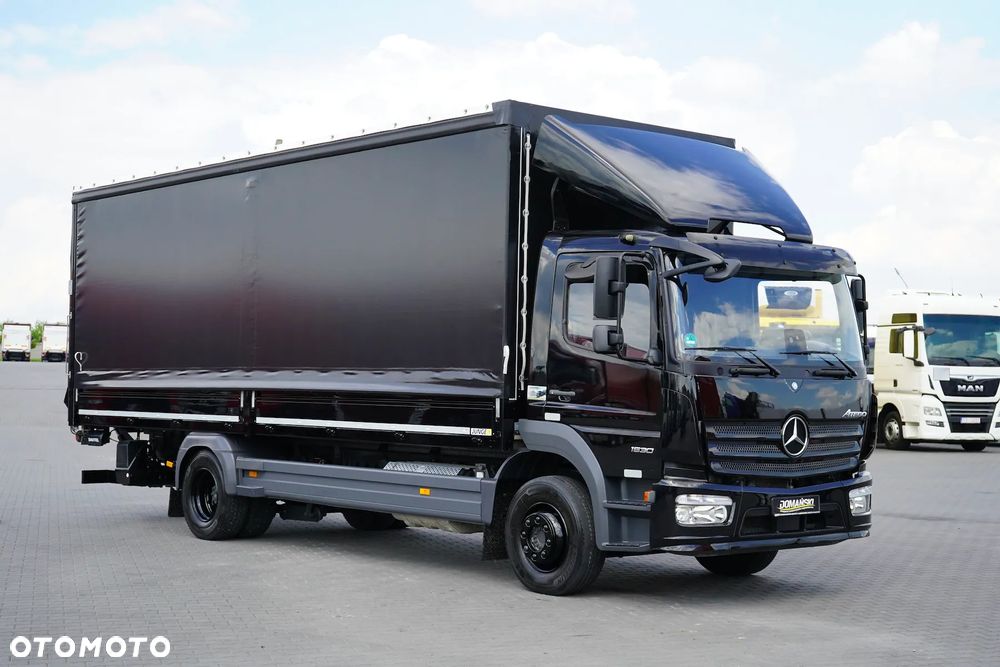 Mercedes-Benz ATEGO / 1530 / ACC / E 6 / BURTOPLANDEKA + WINDA / 18 PALET / 57 000 KM - 1