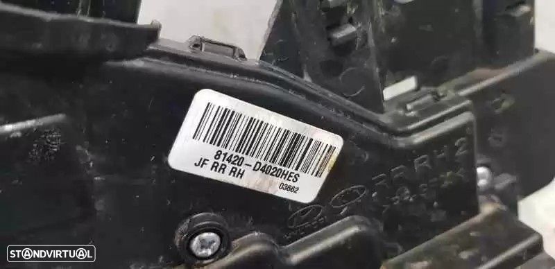 FECHADURA PORTA TRASEIRA DIREITA KIA OPTIMA 2018 -81420D4020 - 2