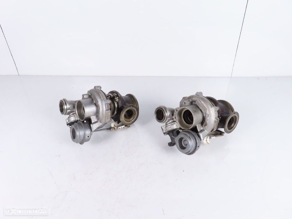 Conjunto de Turbos Usado / Original BMW X5 (E70)/BMW X6 (E71, E72)/BMW 7 (F01, F... - 4