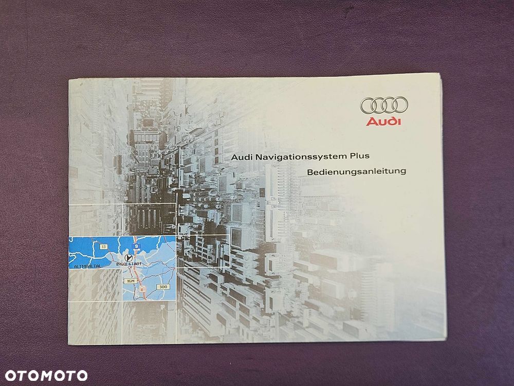 Radio 2 DIN Radioodtwarzacz 4B0035192K Blaupunkt Navigation Plus Audi A4 B6 B7 A6 C5 Ksiażka Kod - 39