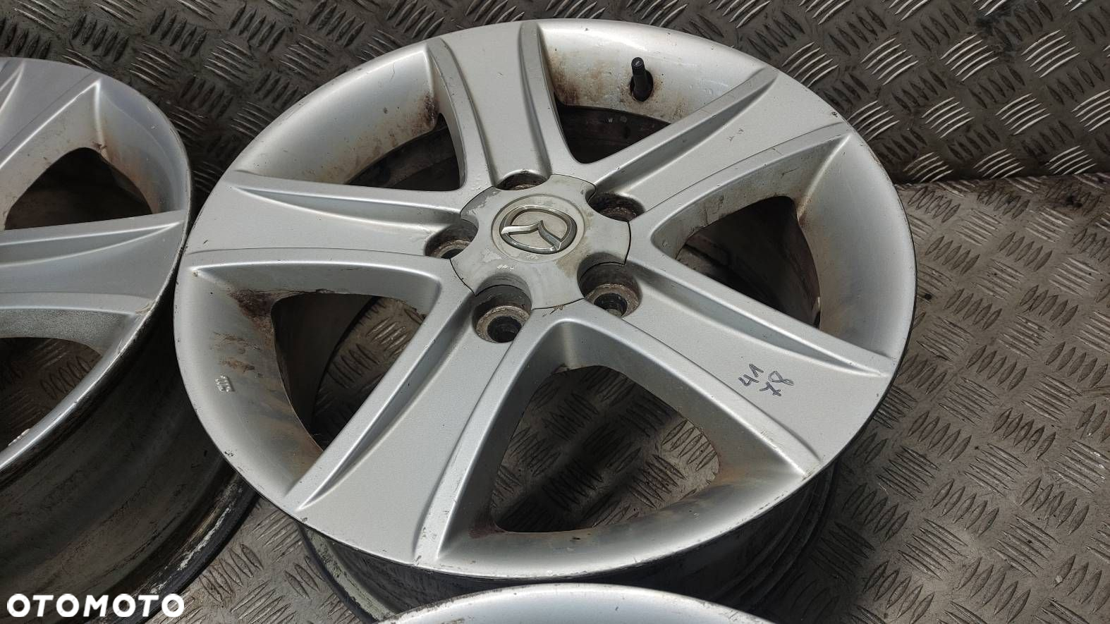 FELGA ALUMINIOWA 4 SZT MAZDA 16X7J ET55 5X114,3 - 9