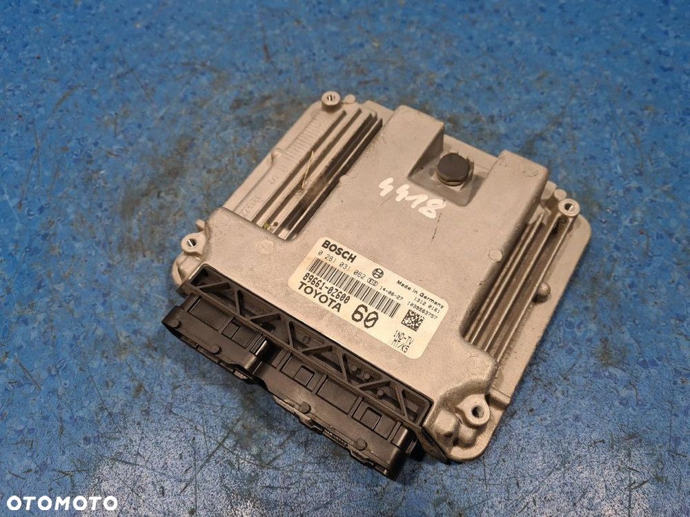 TOYOTA COROLLA XI E16 E18 STEROWNIK SILNIKA 0281031062 - 1