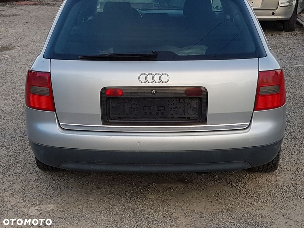 AUDI A6 C5 97- ZDERZAK TYŁ TYLNY LY7W KOMBI SREBRN - 2