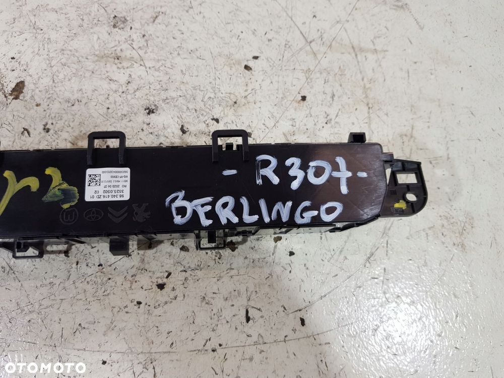 panel nawiewu klimatyzacji 98340416zd opel combo e berlingo iv 21r 1.5d eu - 15