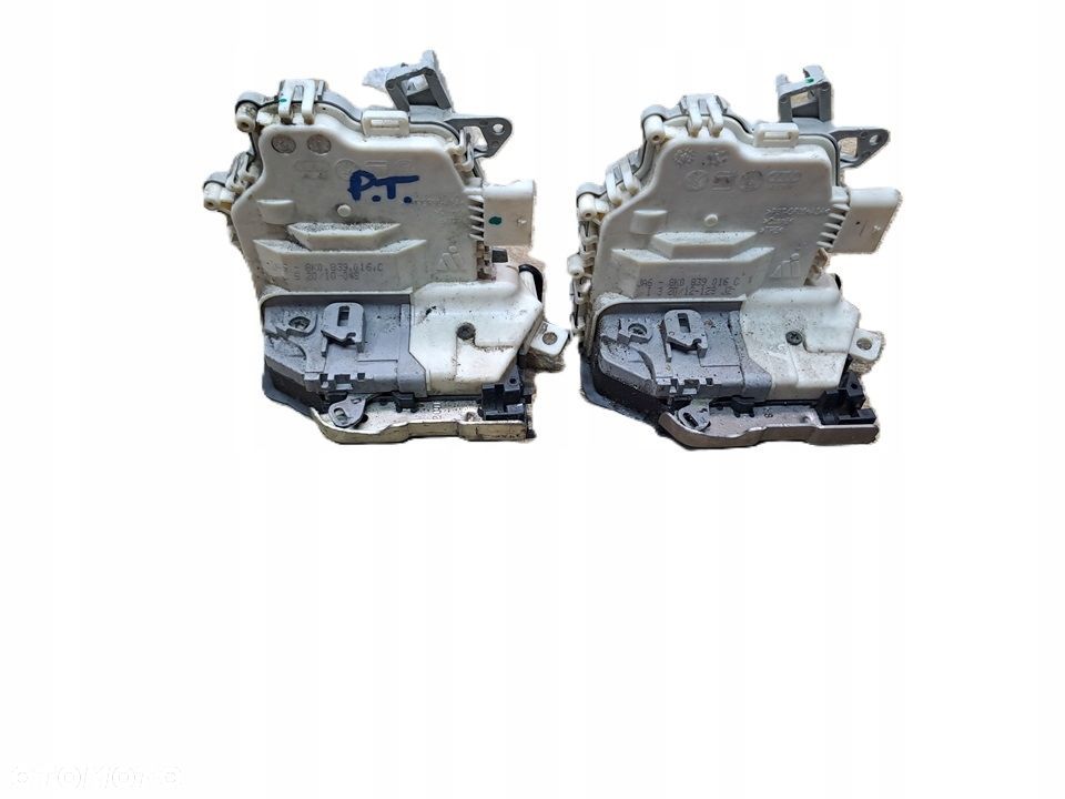 audi q7 4l lift q3 8u a6 c7 a7 zamek drzwi prawy tył 6 pin 8k0839016c - 1