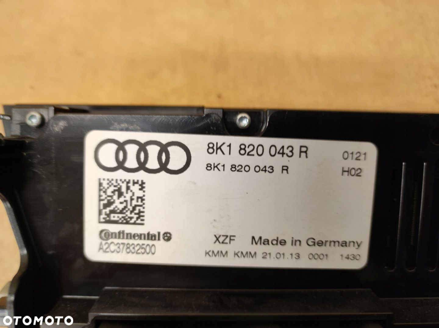 Panel klimatyzacji Audi A5 8T Lift - 5